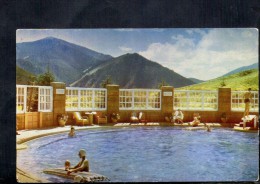 F808 The Glassed-in Warm Water Swimming Pool At Sun Valley Lodge, Idaho - Small Size Not Used - Autres & Non Classés