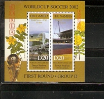 Sud Korea And Japan 2002 Soccer World Cup The Gambia  Group D USA - South Korea Portugal - Poland First Round - 2002 – Südkorea / Japan