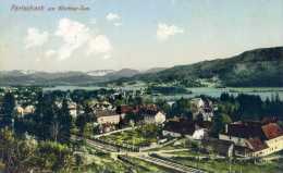 PORTSCHACH. Panorama. Worthersee. FERROVIA. Posted For TRIEST 1912. - Pörtschach