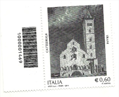 2012 - Italia 3382 Cattedrale Di Trani - Codice A Barre ---- - 2011-20: Mint/hinged