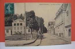 MONTLIGNON -la Rue Des écoles - Montlignon