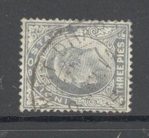 INDIA, Postmark ""MARIT DHARA"" On Edward VII Stamp - 1882-1901 Keizerrijk