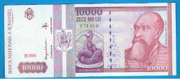 RUMANIA  - 10.000 Lei   1994 Circulado  P-105  Serie  B09 - Roemenië