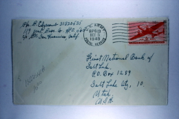 US  Airmail Cover BPO 13, Biak On Dutch New Guinea, 119Th Chemical Process Company, To Salt Lake City USA - Brieven En Documenten