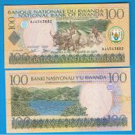 RWANDA - 100 Franc 2003 SC  P-29 - Rwanda