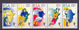 Mtz028 SPORT VOETBAL LANDKAART MAP SOCCER AFRICAN CUP CHAMPIONSHIP FOOTBALL FUSSBALL RSA 1996 PF/MNH - Afrika Cup