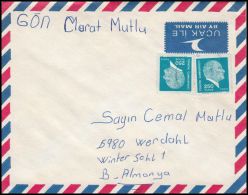 Turkey 1981, Airmail Cover Handek To Werdohl - Luchtpost