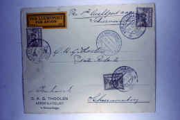 Netherlands:  Airmail Cover IJSVLUCHT Nr 15, Cancel On 15 Flight On 16 Feb.1929 To Schiermoninkoog (Iceflight) - Brieven En Documenten