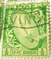 Ireland 1922 Sword Of Light 0.5d - Used - Oblitérés