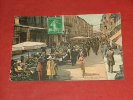 NICE  -  Le Marché Aux Fleurs - 1929 - Markets, Festivals