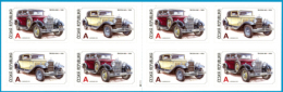 Czech Republic 2013 - Old Automobile Skoda, BKL With 2 Different Self-adhesive Stamps, MNH - Sonstige & Ohne Zuordnung