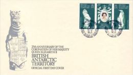 BRITISH ANTARCTIC TERRITORY 1978 SILVER JUBILEE  FDC - FDC