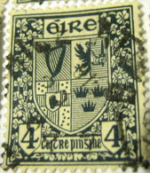 Ireland 1922 Irish Arms 4d - Used - Usados