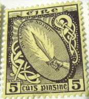 Ireland 1922 Sword Of Light 5d - Used - Usados