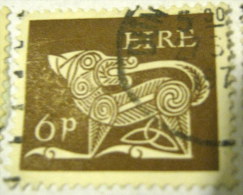 Ireland 1968 Stylised Dog 6p - Used - Oblitérés