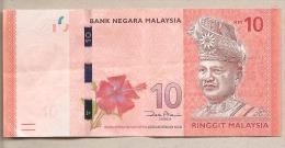 Malesia - Banconota Circolata Da 10 Ringgit - Malesia