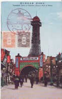 Tsutenkaku Tower At Shinsekai  // RARE-INEDIT//   (année 1916 ) ** Très Belle Carte Tbe** - Osaka