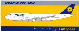 Lufthansa 13 Autocollants - Stickers