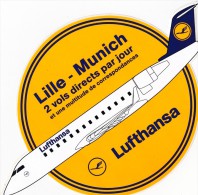 Lufthansa 29 Autocollants Rare ! - Stickers