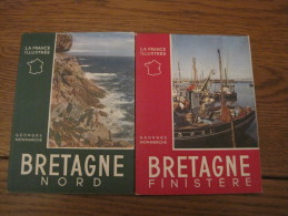 BRETAGNE NORD  FINISTERE   LOT 2 LIVRES - Bretagne