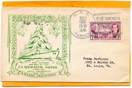 Submarine USS Tarpon 1936  Cover - Sous-marins