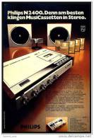 Reklame Werbeanzeige  ,  Philips N2400 Stereo-Anlage  ,  Von 1972 - Andere Geräte