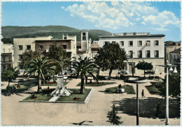 BATTIPAGLIA PIAZZA DELLA REPUBBLICA ( ANNULLO AMBULANTE) 1960 - Battipaglia