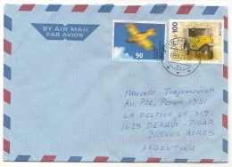 SWITZERLAND - Clean 2013 COVER From MELANO To BUENOS AIRES - Topical TRANSPORTATION - Aero-club Schweiz - EUROPA-CEPT - Storia Postale