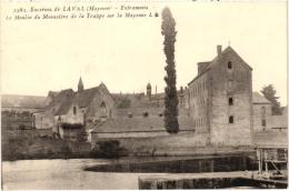 ENTRAMMES ,LE MOULIN DU MONASTERE DE LA TRAPPE SUR LA MAYENNE ,A VOIR !  REF 34875 - Entrammes