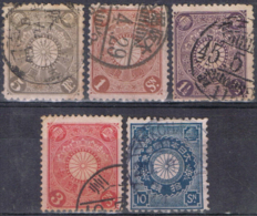 JAPON  /  1899-1906  /  LOT (o) USED - Usati