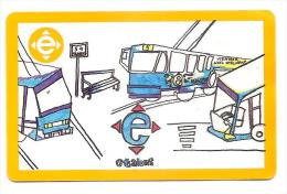 (!) 2012 Riga Latvia Public Transport  E Ticket 2013 - Elektron Ticket  Train,bus , Trolybuss - CHILDREN PAYTING - Europa