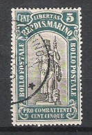 Saint-Marin - 1918 - Y&T 54 - Oblit. - Gebraucht