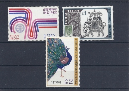 131006554  INDIA   YVERT   Nº  384/86 **/MNH - Unused Stamps