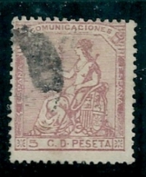 Spain 1873 Edifil 132 SG 208 Used - Oblitérés