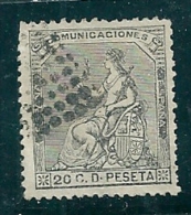 Spain 1873 Edifil 134 SG 210 Used - Gebraucht