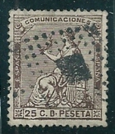 Spain 1873 Edifil 135 SG 211 Used - Oblitérés