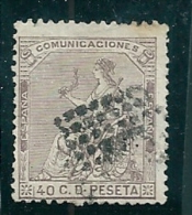 Spain 1873 Edifil 136 SG 212 Used - Oblitérés
