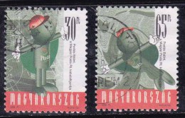 Hongrie 1998 N°Y.T. :  3617 Et 3618 Obl. - Usati