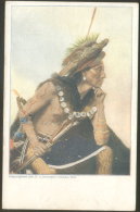 NATIVE AMERICAN INDIAN OLD VINTAGE POSTCARD 1903 - Unclassified