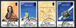 British Antarctic Territory BAT 1986 Halley´s Comet Set Of 4, Fine Used - Oblitérés