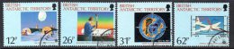 British Antarctic Territory BAT 1991 Hole In Ozone Layer Set Of 4, Fine Used - Gebraucht