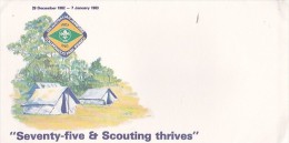 Australia 1982 12th Australian Jamboree Mint Cover With Insert - Briefe U. Dokumente