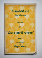 Bretagne / SAINT-MALO, Cité Corsaire - Quic-en-Groigne, 1947 / Roger VERCEL - Bretagne