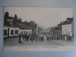 CPA/ Saint Pol Sur Ternoise/ Le Faubourg De Bethune / Très Bon état - Saint Pol Sur Ternoise