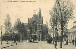 Sept13 1029 : Saint-Pol-sur-Mer  -  Eglise  -  Place - Saint Pol Sur Mer