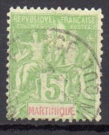 Martinique - 1899/1906 - N° Yvert : 44 - Gebraucht