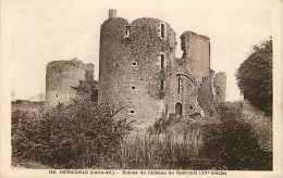 Loire Atlantique -ref A619- Herbignac - Ruines Du Chateau De Ranrouet -15eme Siecle  -carte Bon Etat  - - Herbignac