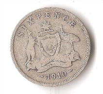 AUSTRALIE   6  PENCE   1910  ARGENT - Sixpence