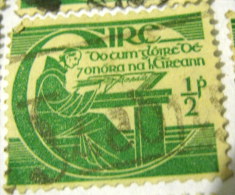 Ireland 1944 300th Anniversary Of The Death Of Michael O'Clerighs 0.5p - Used - Used Stamps