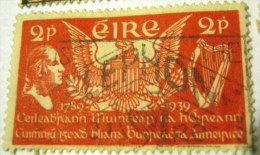 Ireland 1939 150th Anniversary Of US Constitution 2p - Used - Used Stamps